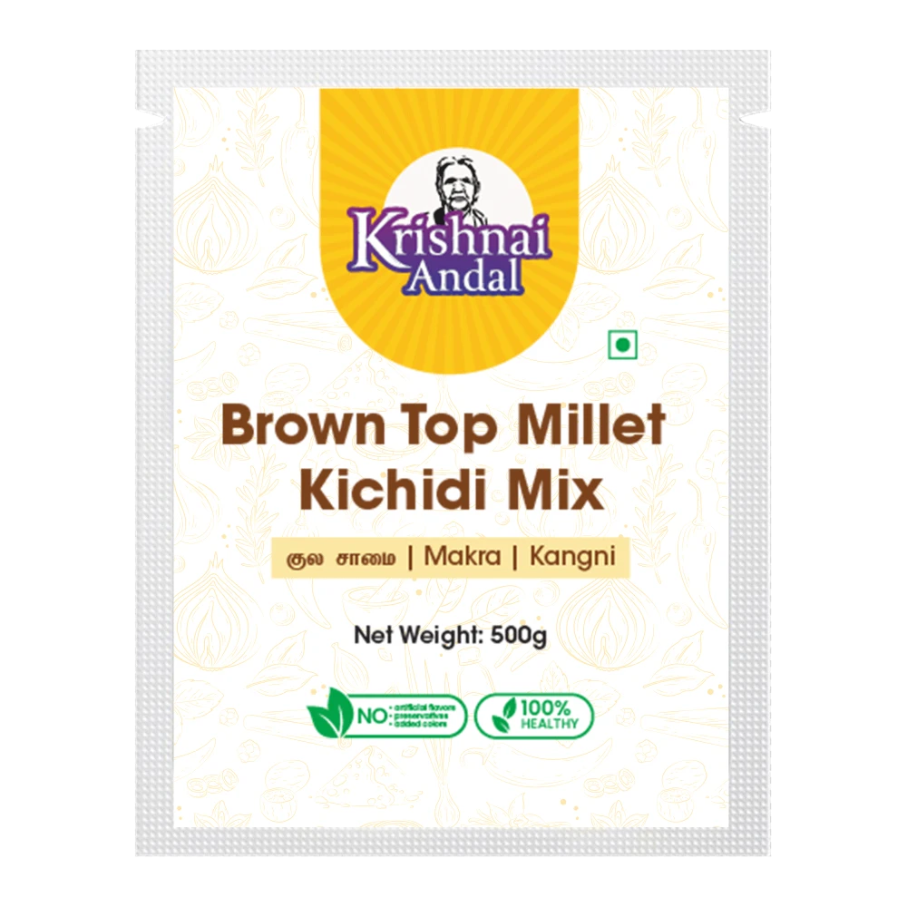 Brown Top Millet Rava Kichidi Mix 500g